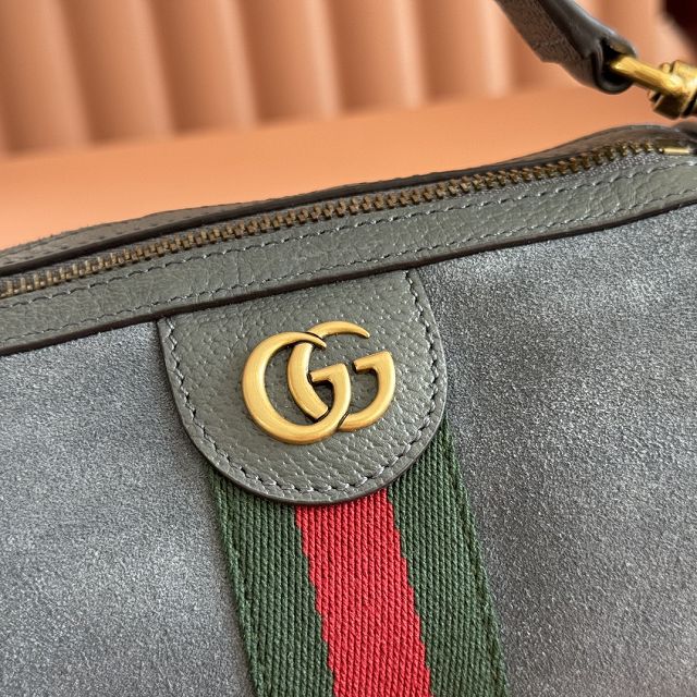 GG original suede ophidia mini bag 846869 grey