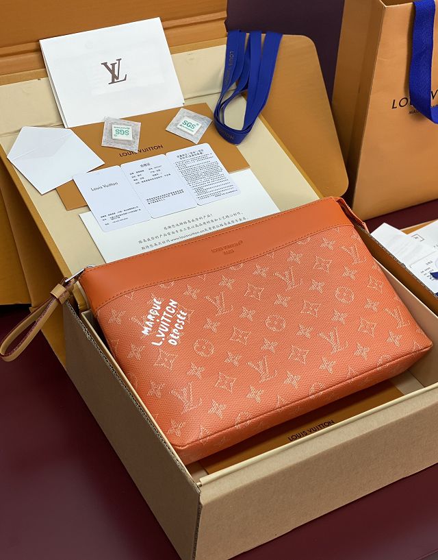 Louis vuitton original monogram canvas pochette voyage M12665 