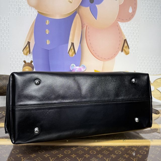 Louis vuitton original calfskin carry all travel bag M15175 black