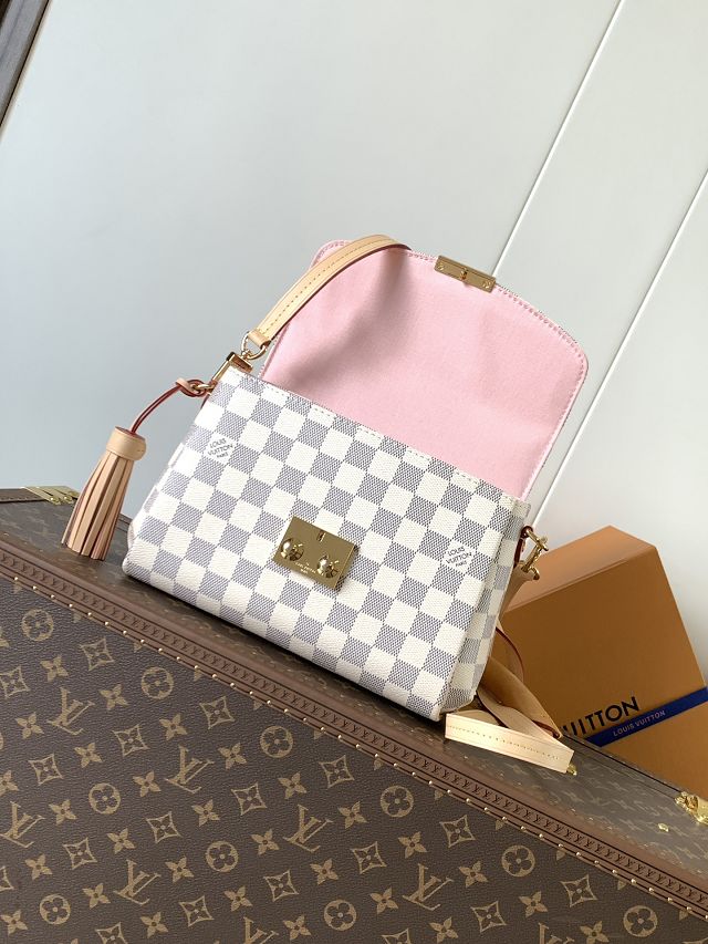 Louis vuitton original damier azur croisette handbag N41581