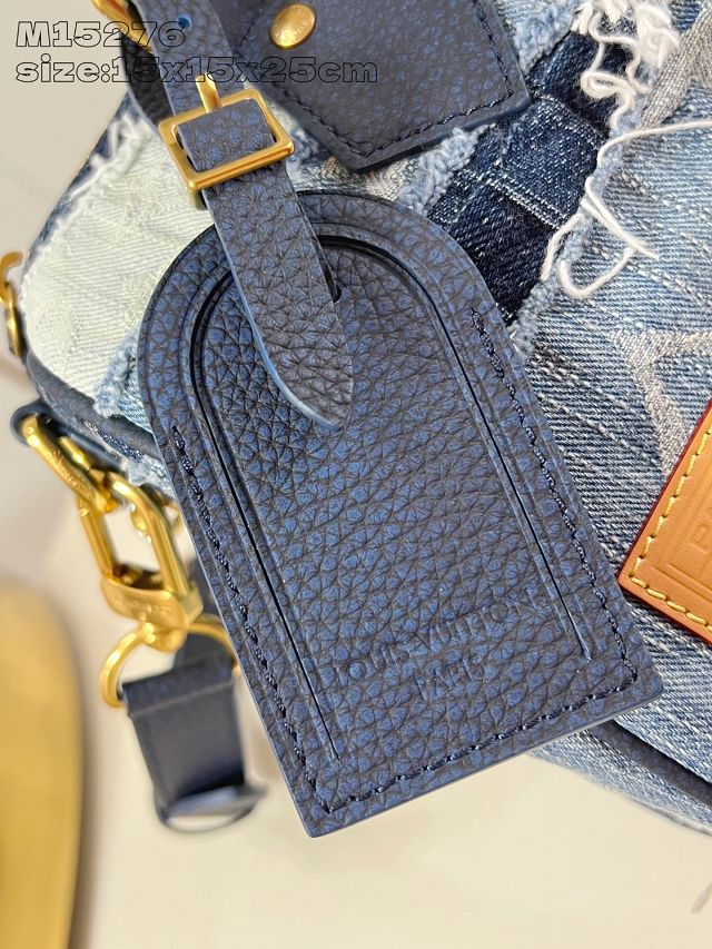 Louis vuitton original denim speedy 25 M15276 blue