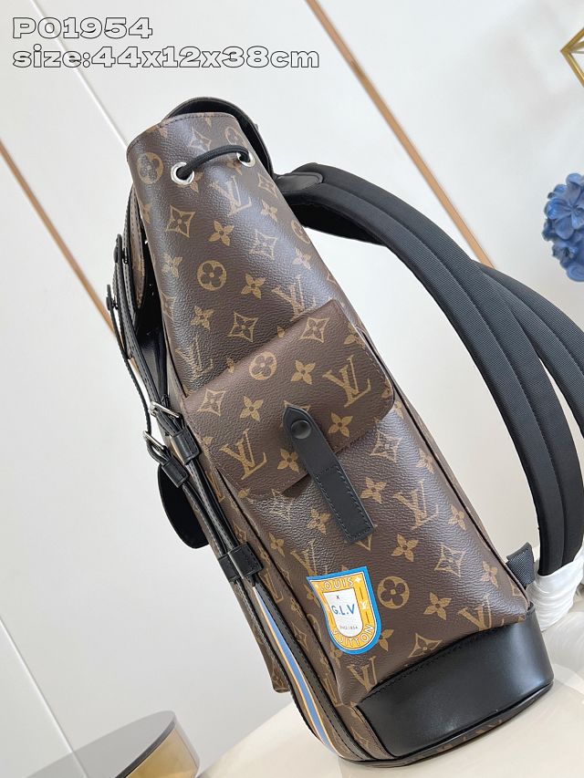 Louis vuitton original monogram canvas christopher backpack MM P01954 