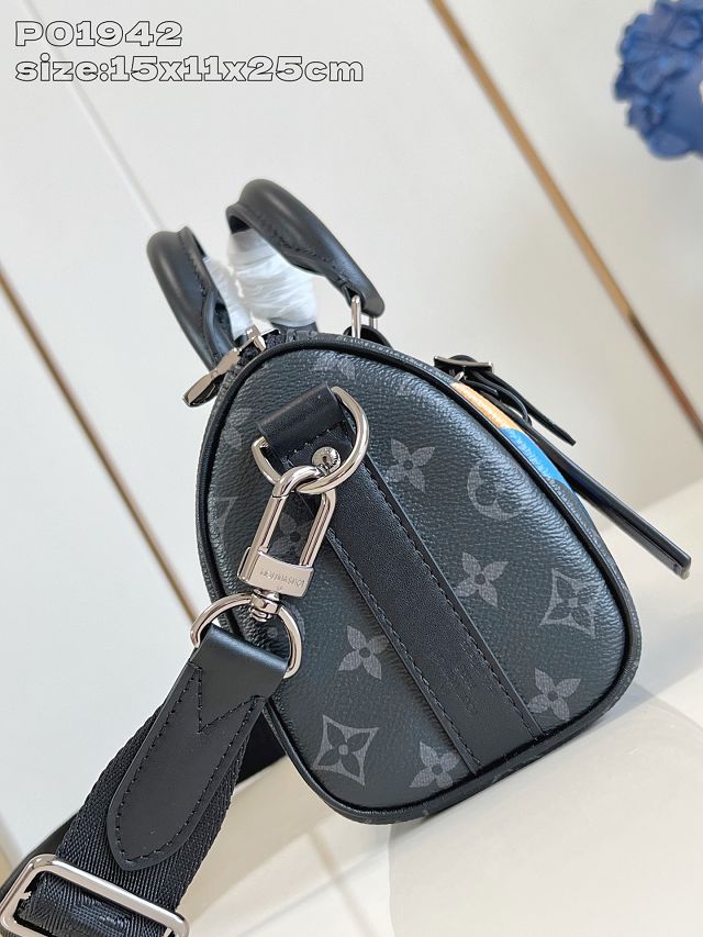 Louis vuitton original monogram eclipse keepall 25 MM P01942