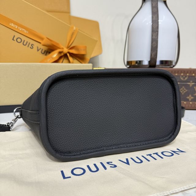 Louis vuitton original calfskin&canvas neverfull Inside out BB M15210 black