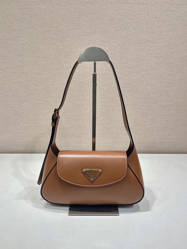 Prada original calfskin small shoulder bag 1BD358 
