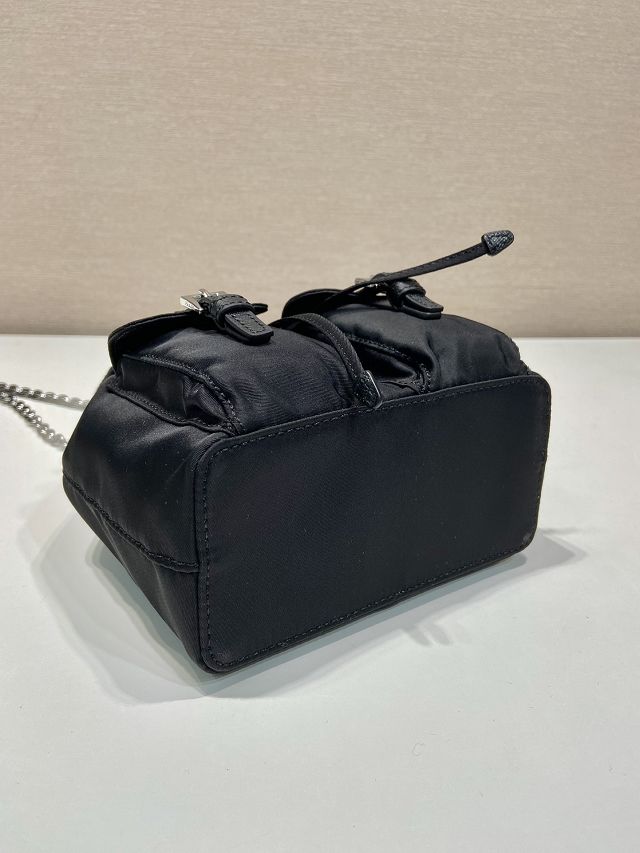 Prada original nylon mini backpack 1BH029 black