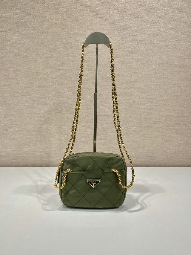Prada original nylon small shoulder bag 1BD632 