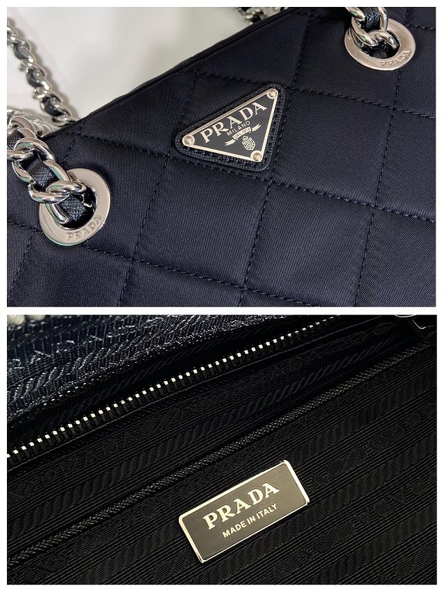 Prada original nylon large camera bag 1BD641 black