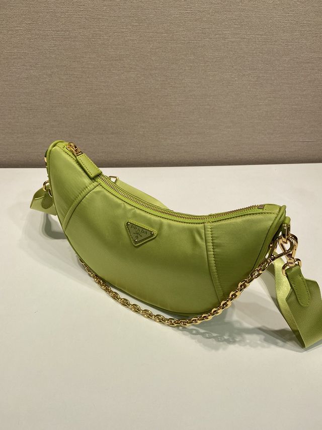 Prada original nylon medium moon bag 1BH222