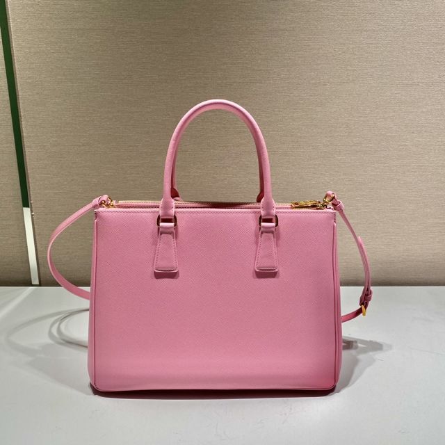 Prada original saffiano calfskin galleria large bag 1BA274 pink