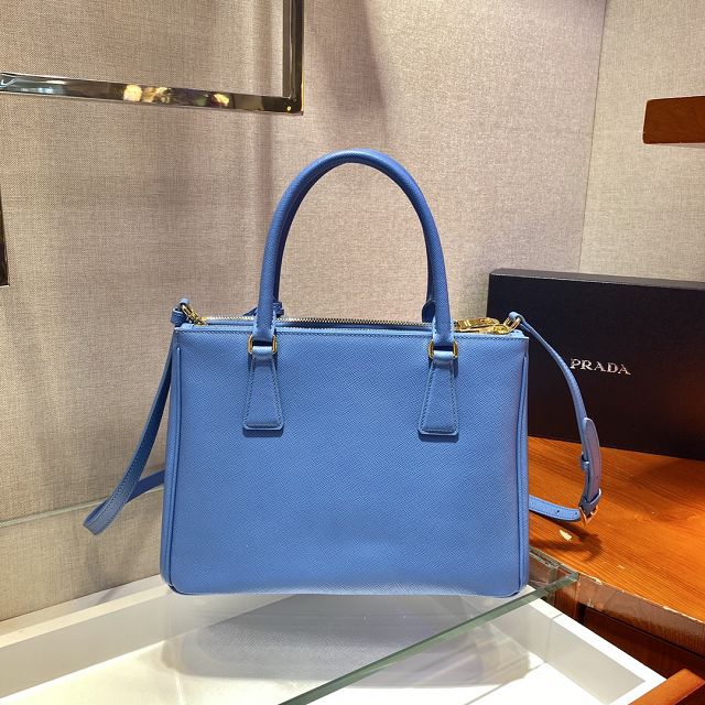 Prada original saffiano calfskin galleria medium bag 1BA863 blue
