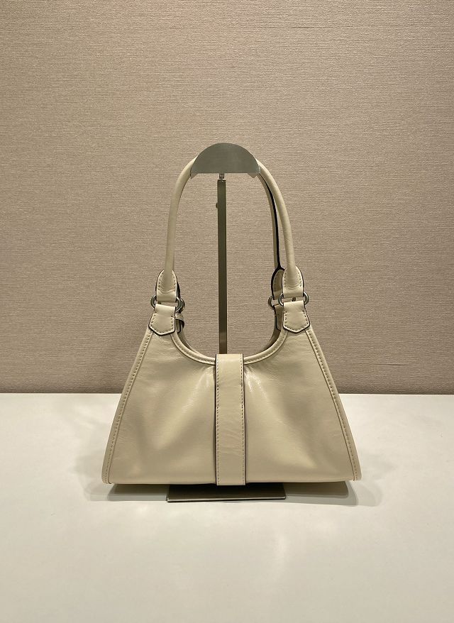 Prada original calfskin mini tote bag 1BG580 beige