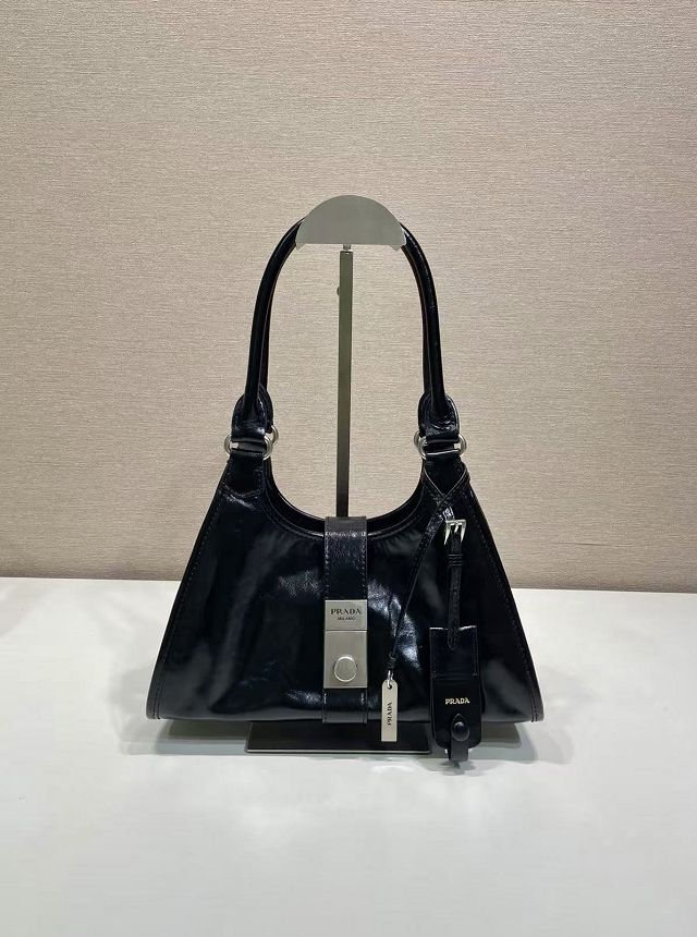 Prada original calfskin mini tote bag 1BG580 black