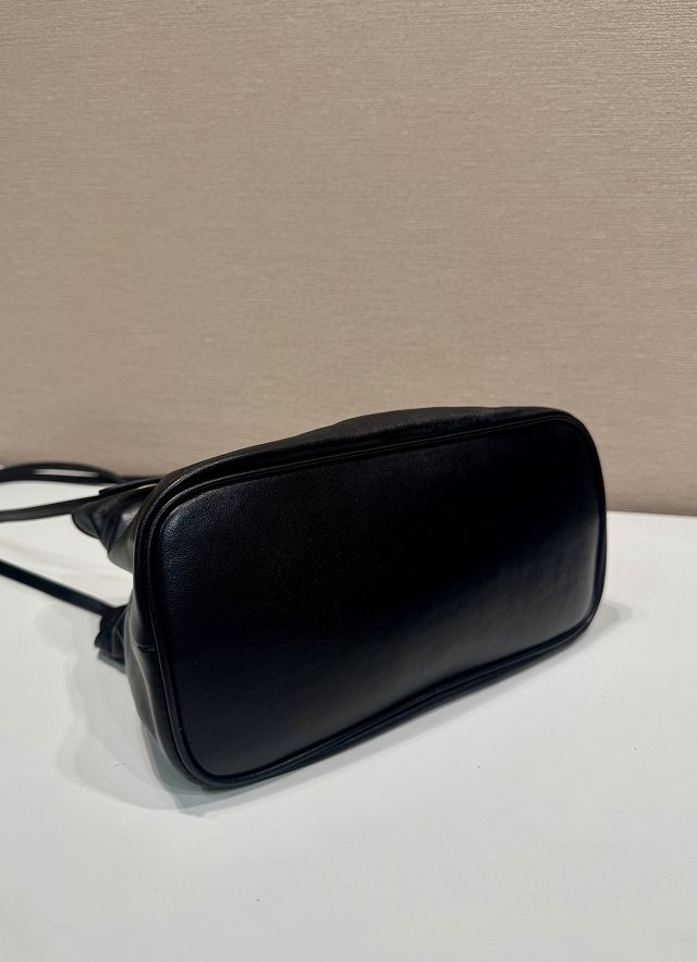 Prada original lambskin dada small bag 1BG586 black