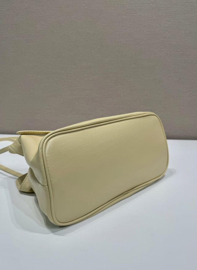 Prada original lambskin dada small bag 1BG586 yellow