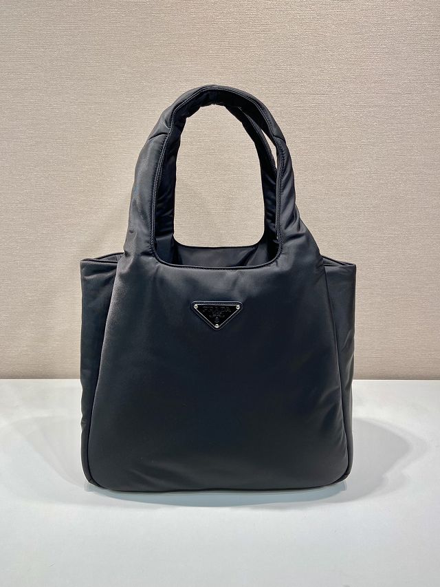 Prada original nylon large tote bag 1BG449 black