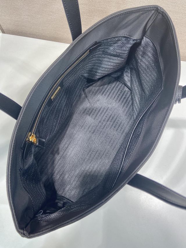 Prada original nylon medium tote bag 1BG555 black
