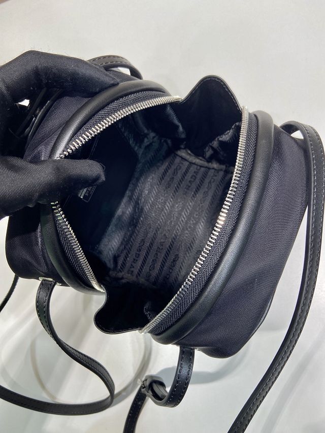 Prada original nylon mini shoulder bag 1BC248 black