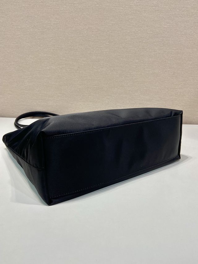 Prada original nylon medium tote bag B6245 black