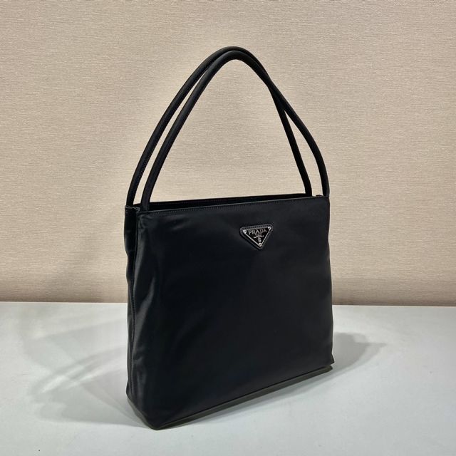 Prada original nylon medium tote bag B6246 black