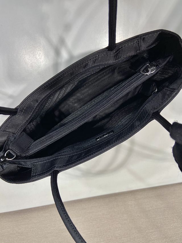Prada original nylon small tote bag B6247 black