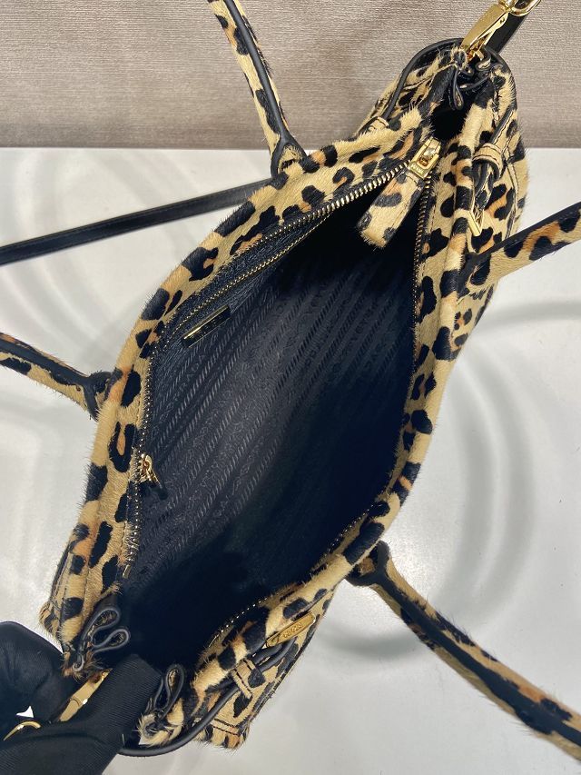 Prada original fabric bonnie medium tote bag 1BA426 beige