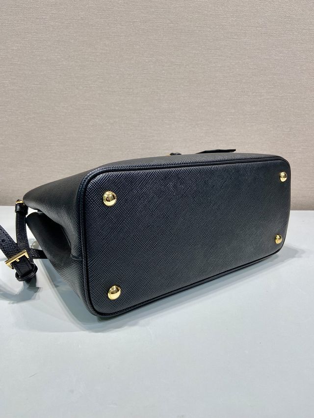 Prada original saffiano calfskin galleria large bag 1BG775 black