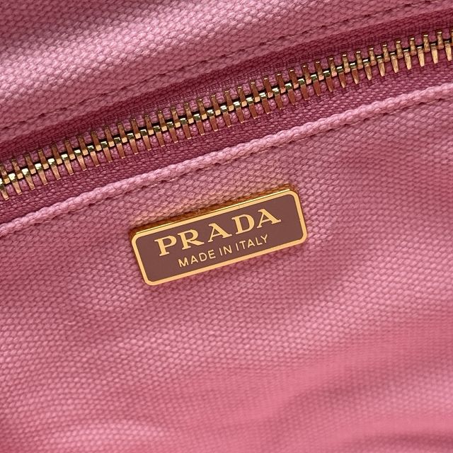 Prada original canvas jardiniere mini handbag 1BA038 pink