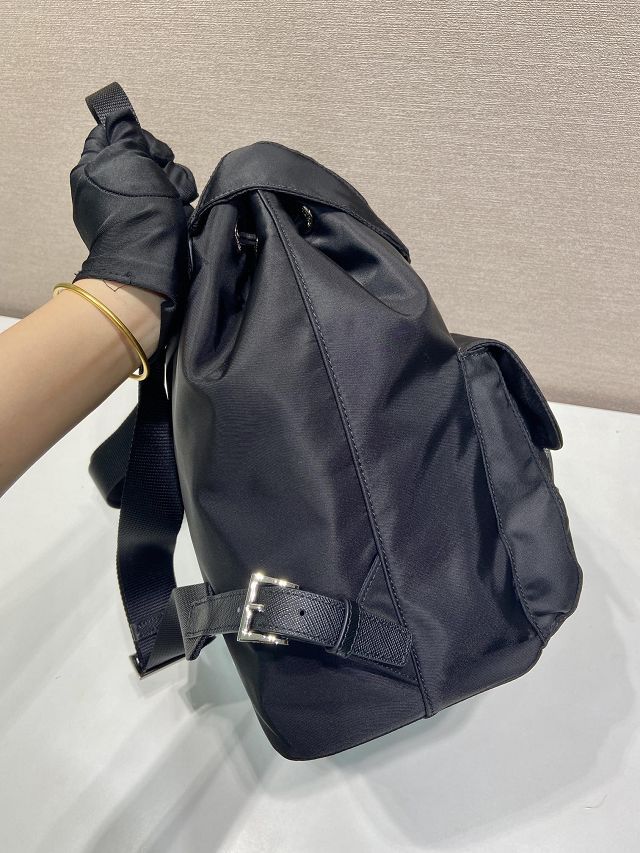 Prada original nylon medium backpack 2VE2811 black