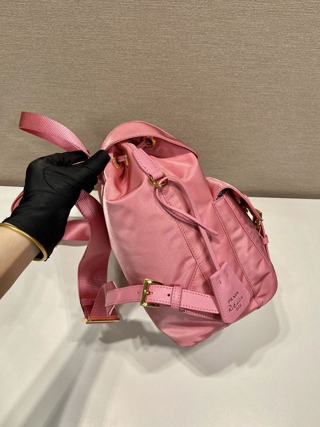 Prada original nylon small backpack 1BZ677 pink