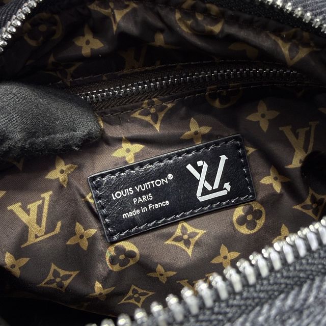 Louis vuitton original denim speedy 25 M26956 black
