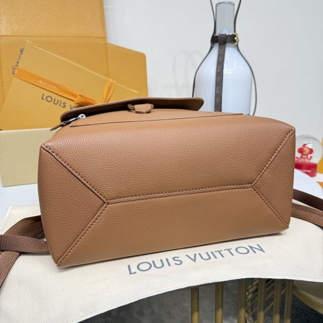 Louis vuitton original calfskin fastline backpack M26023 brown