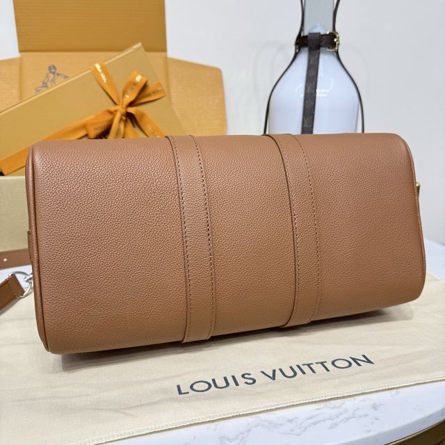 Louis vuitton original calfskin keepall 35 M25980 brown