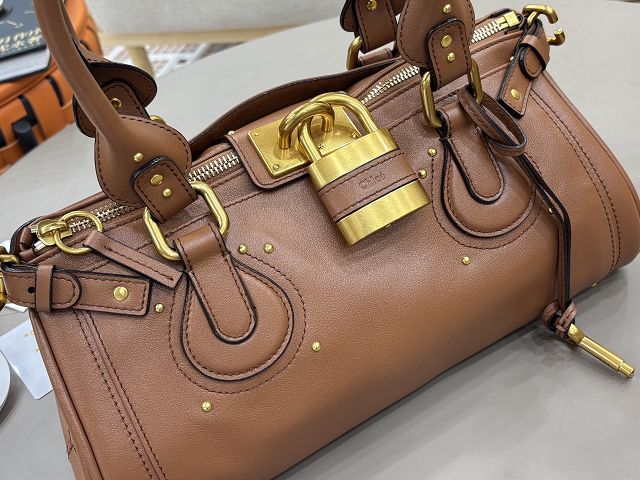 Chloe original calfskin paddington bag CH0003 brown