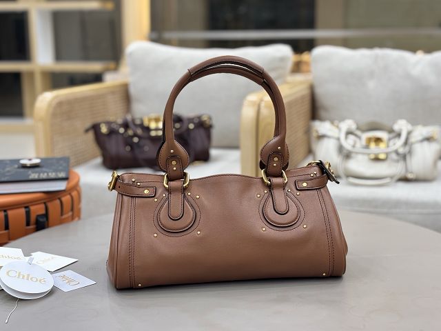 Chloe original calfskin paddington bag CH0003 brown