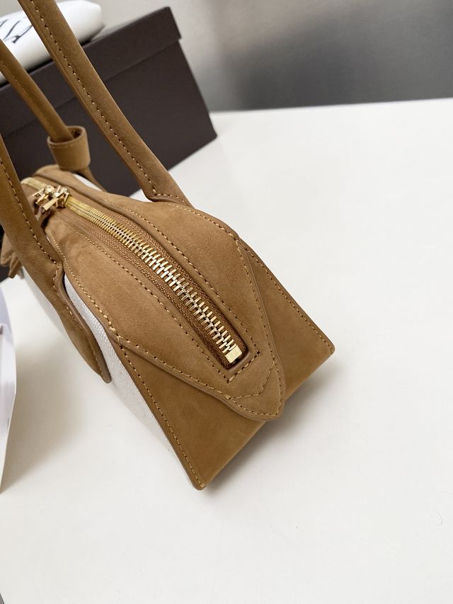 Alaia original canvas le teckel small bag AL0023 brown