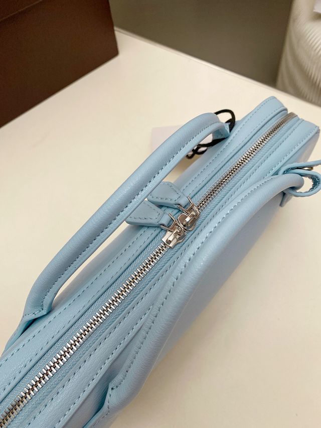 Alaia original lambskin le teckel clutch AL0022 blue