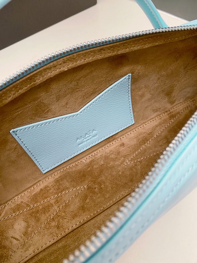 Alaia original lambskin le teckel clutch AL0022 blue