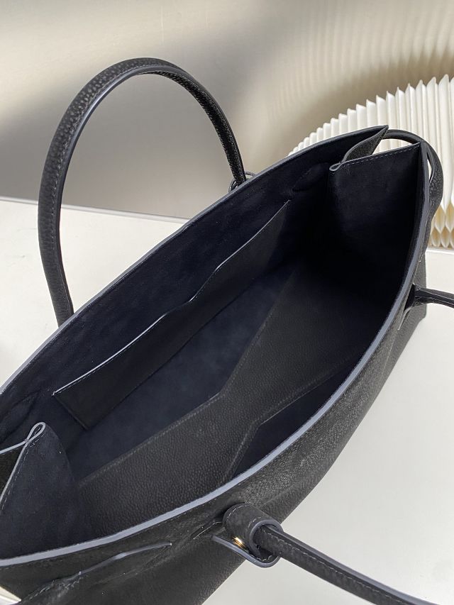 Alaia original nubuck calfskin large le teckel tote bag AL0015 black