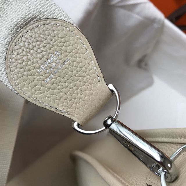 Hermes original togo leather evelyne pm shoulder bag E29 parthemin