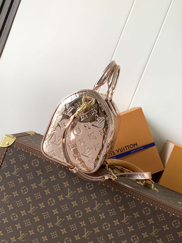 Louis vuitton original epi leather speedy 25 M26497 rose gold