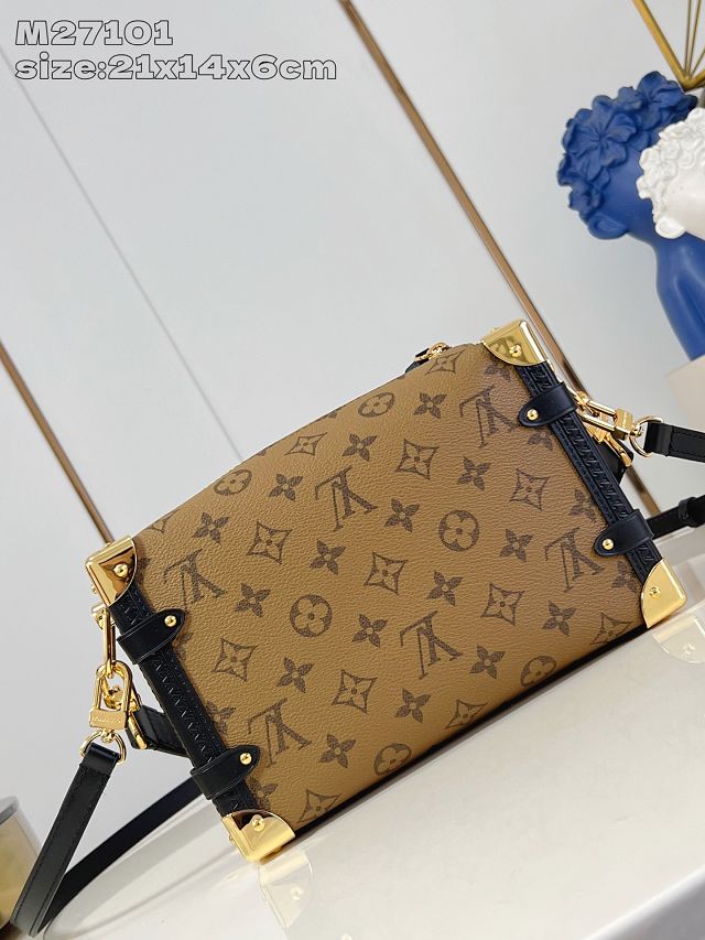 Louis vuitton original monogram reverse side trunk mm M27101 