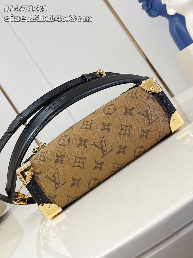 Louis vuitton original monogram reverse side trunk mm M27101 