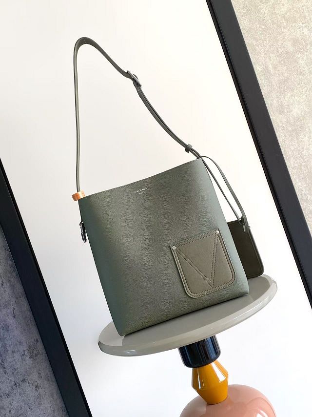 Louis vuitton original calfskin reversible verso hobo bag M26747 green