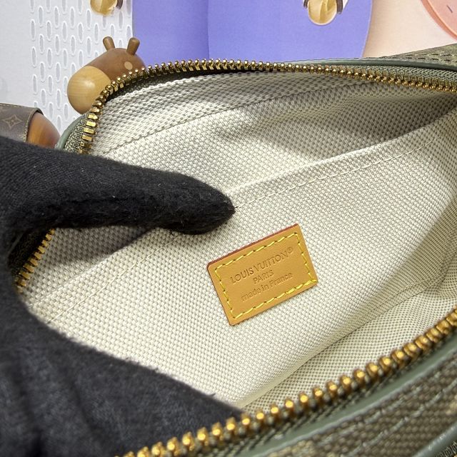 Louis vuitton original monogram canvas nil city bag M27095 green