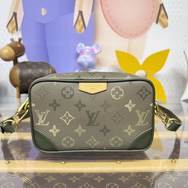 Louis vuitton original monogram canvas trocadero wearable wallet M26937 green