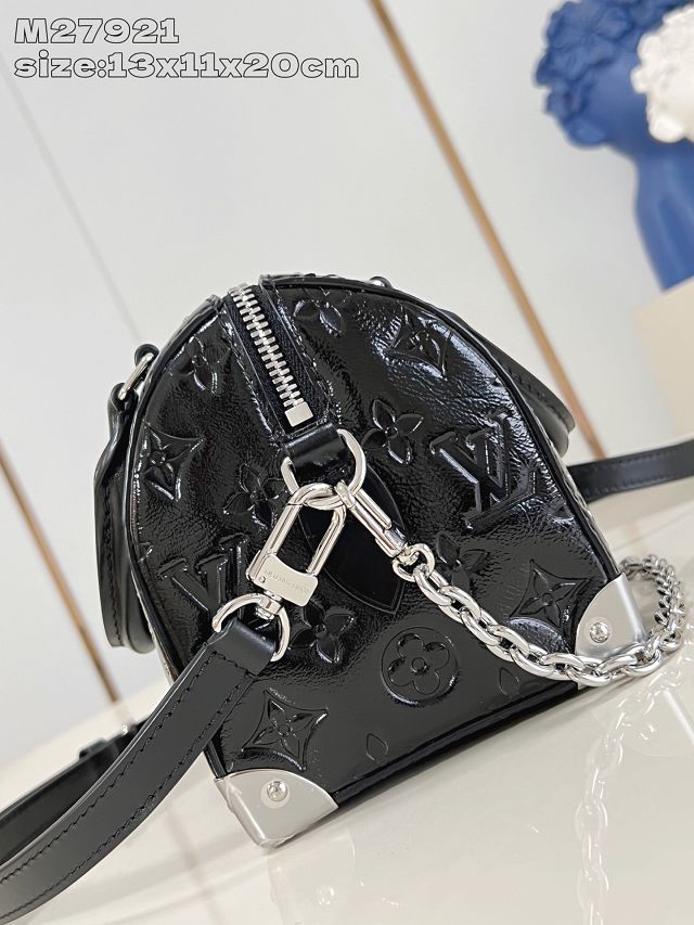 Louis vuitton original calfskin speedy trunk 20 M27921 black