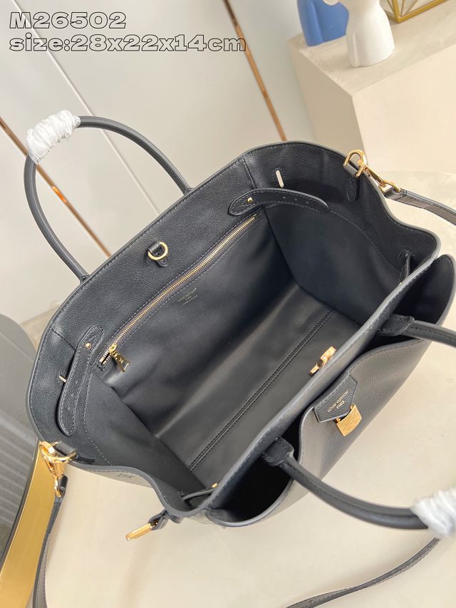 Louis vuitton original calfskin vendome pm handbag M26502 black