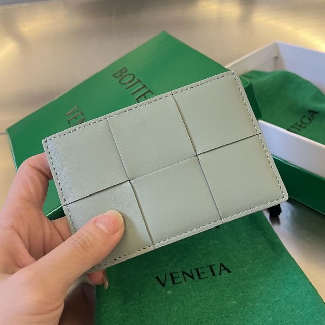 BV original calfskin card holder 649597