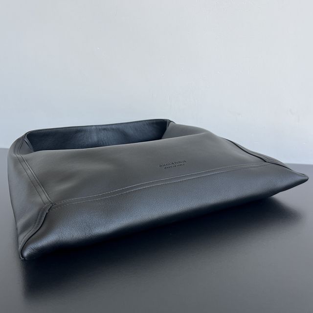 BV original calfskin medium hop bag 803977 black